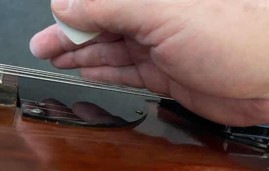 Percussive Guitar Technique Palm Muting